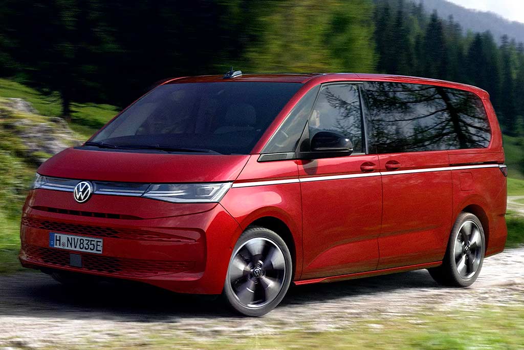 Новый VW Multivan T7 обзавелся полноприводной версией с гибридной установкой