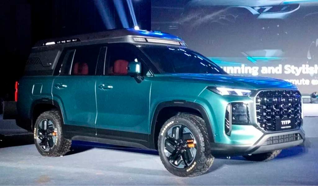 Chery выпустит 5,3-метровый внедорожник с гибридной установкой