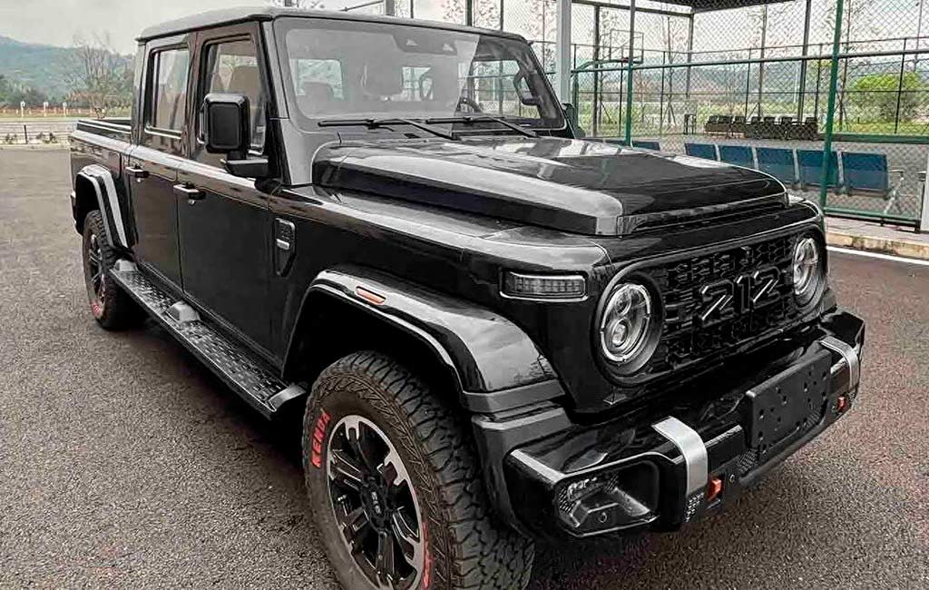 В Китае частично рассекретили рамный пикап BAW Explorer 01